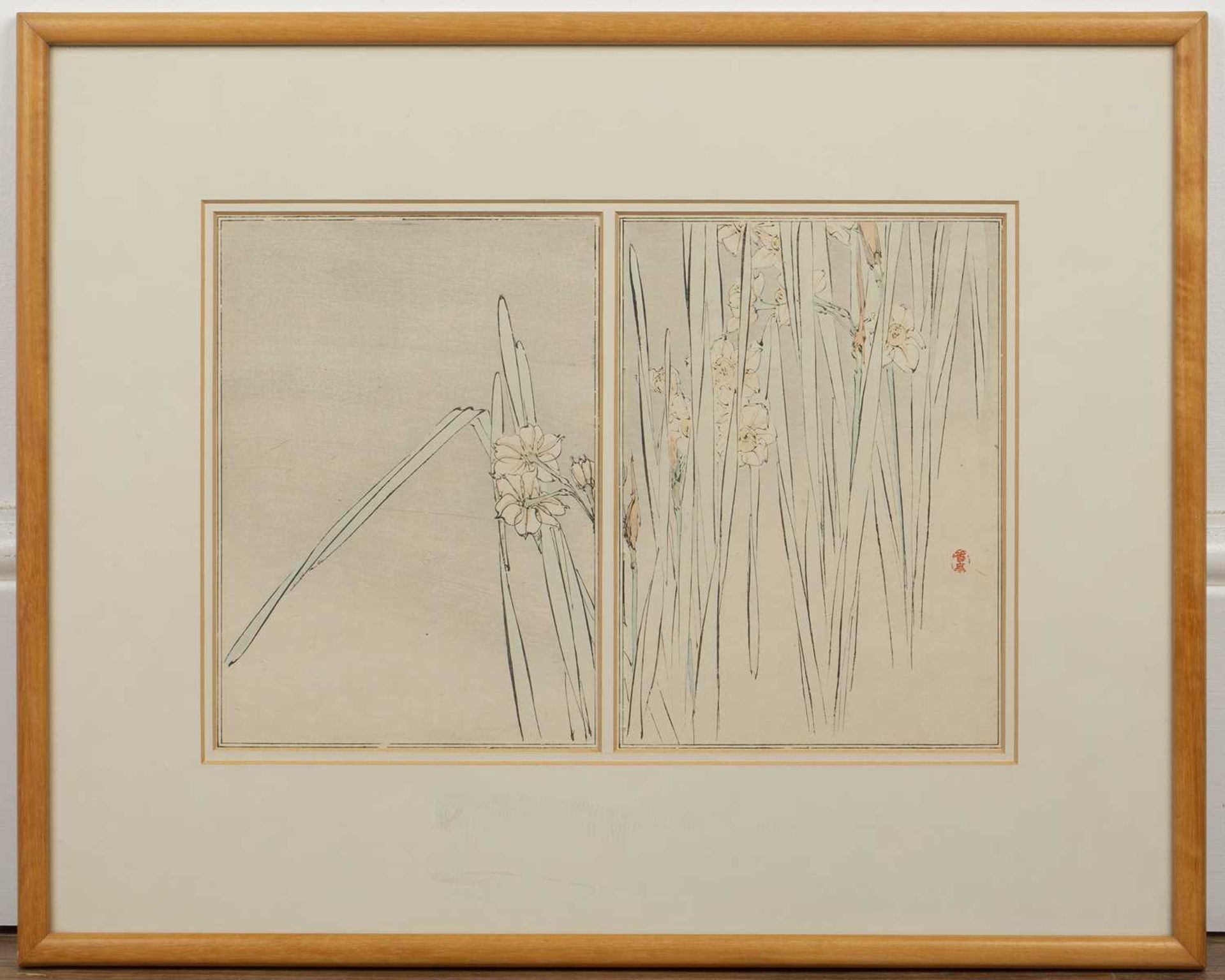 After Tsukioka Kinzaburo Yoshitoshi (1839-1892) woodcut in colours, Hanai Oume, Takeda Kounsai - Bild 5 aus 6