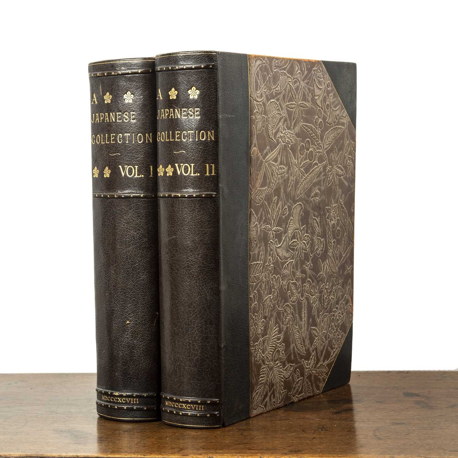 A Japanese Collection 1898 Two volumes, highlighting Tomkinson's collection of ceramics, ivories,