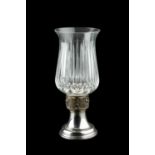 A silver limited edition York Minster candlelamp, by Aurum, designed by Hector Miller, no.93/500,