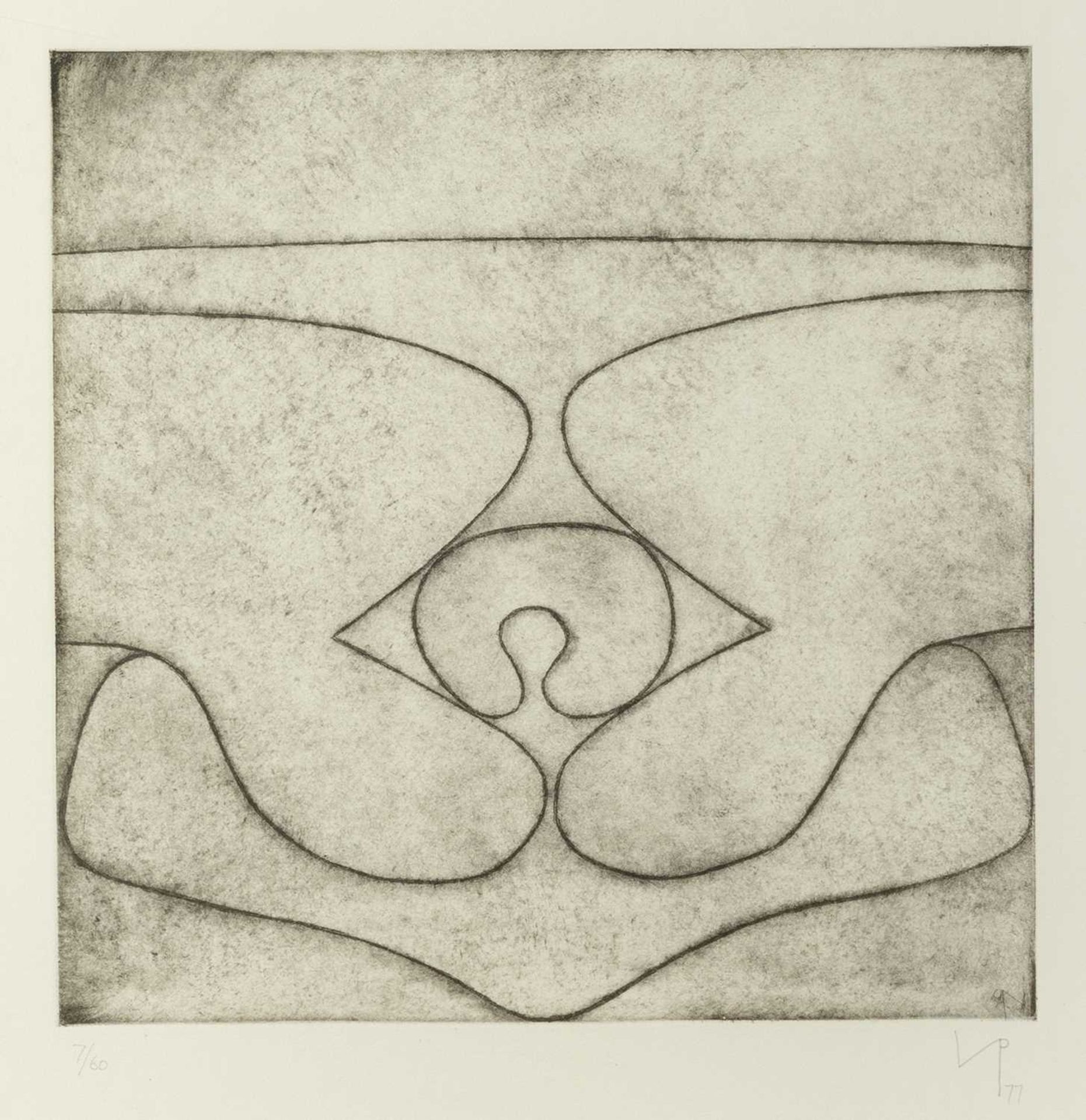 Victor Pasmore (1908-1998) The Cave of Calypso I, 1977 7/60, signed with initials, dated and