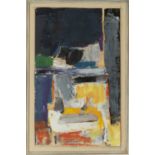 Peter Kinley (1926-1988) Untitled signed (lower left) oil on card 30 x 20cm. Provenance: The