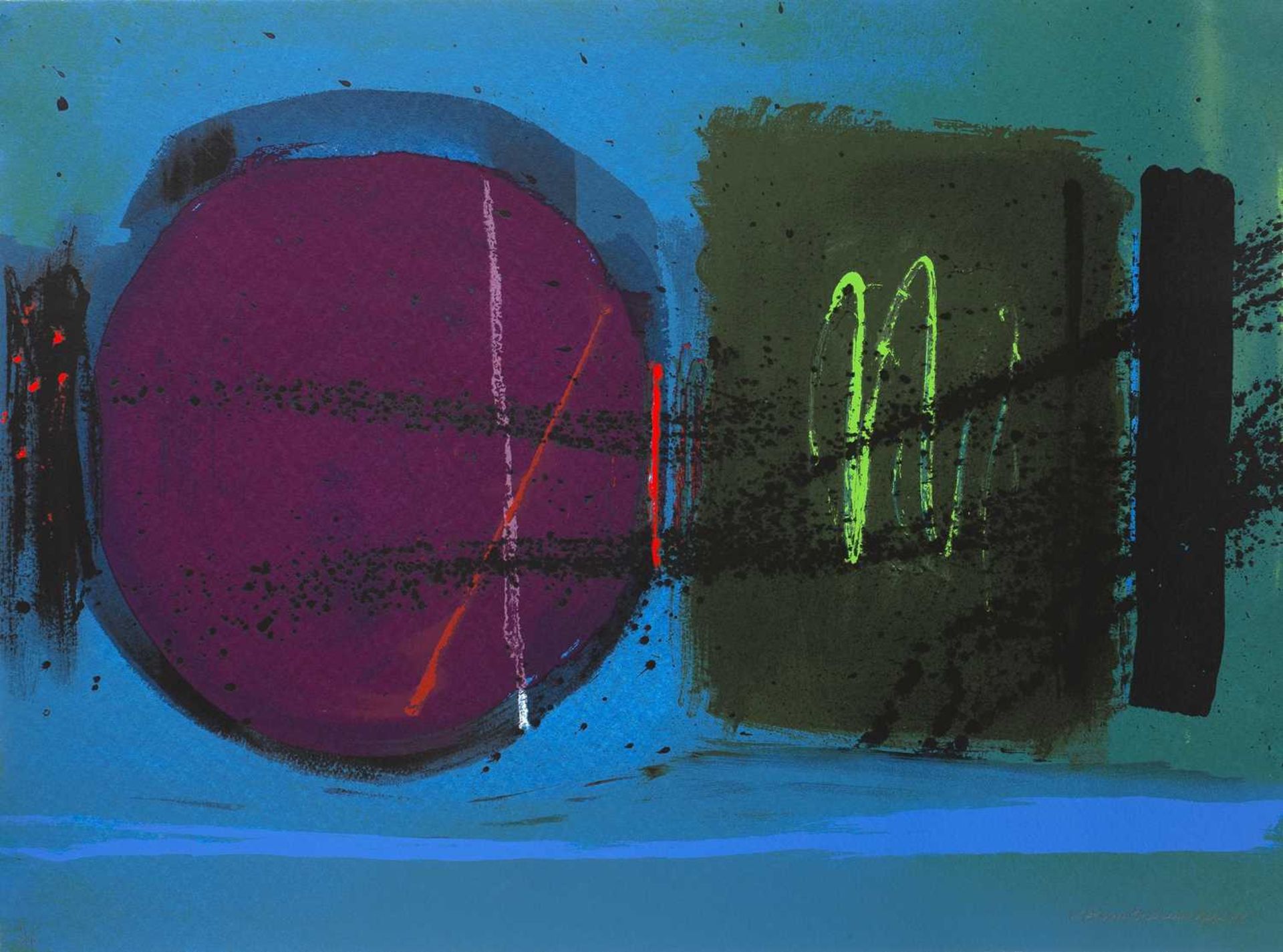 Wilhelmina Barns-Graham (1912-2004) Untitled, 1991 9/10, signed, dated, and numbered in pencil (