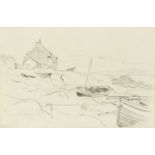 Arthur Rackham (1867-1939) Holyhead pencil on paper 11 x 18cm. Provenance: Abbott and Holder,