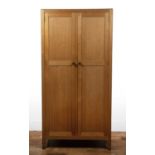 Gordon Russell (1892-1980) 'Coxwell' wardrobe, circa 1925 oak, design 841 91cm wide x 184cm high x