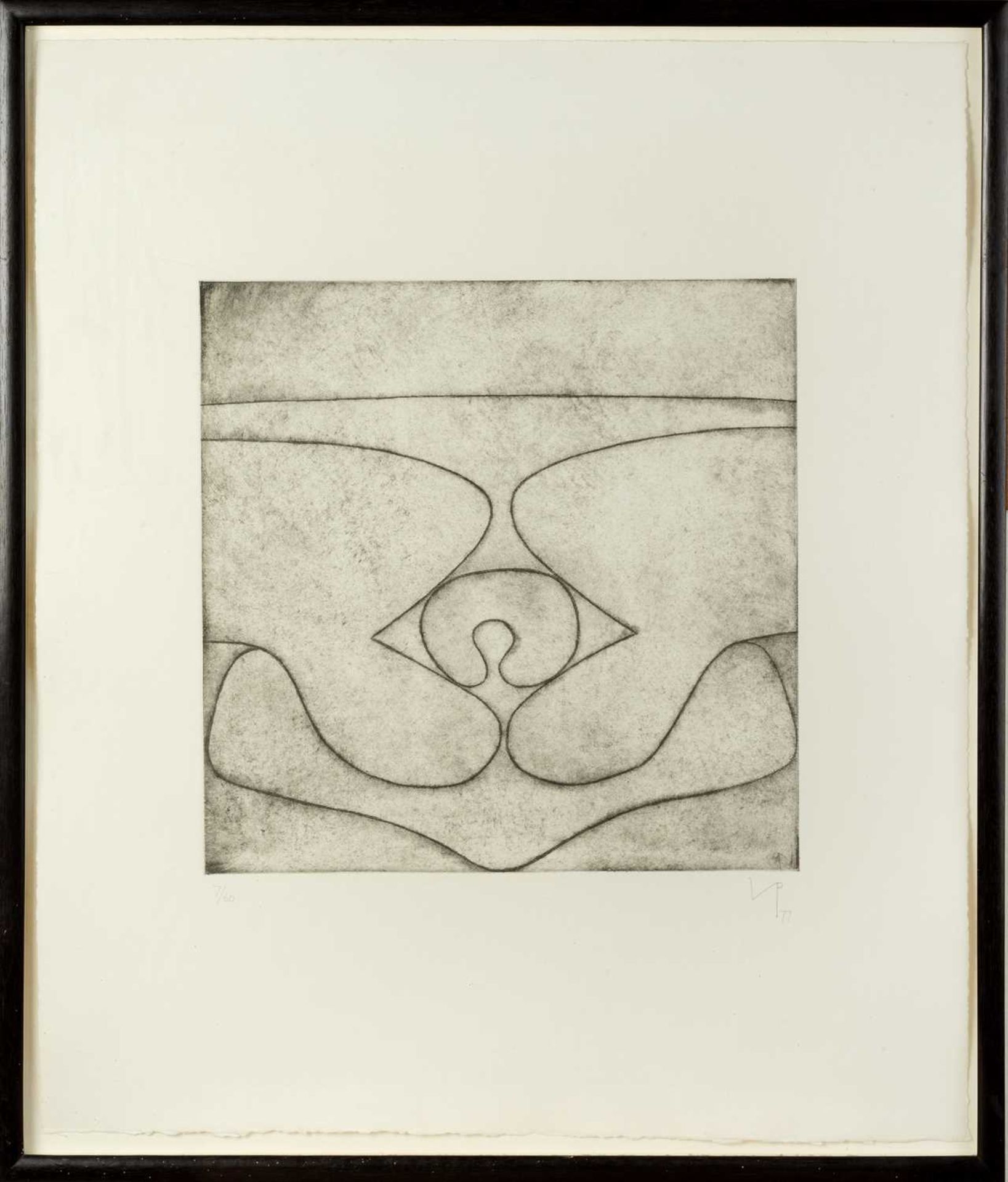 Victor Pasmore (1908-1998) The Cave of Calypso I, 1977 7/60, signed with initials, dated and - Bild 2 aus 3