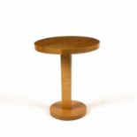 Manner of Terence Conran (1931-2020) Occasional table birch 49cm high. Provenance: The collection of