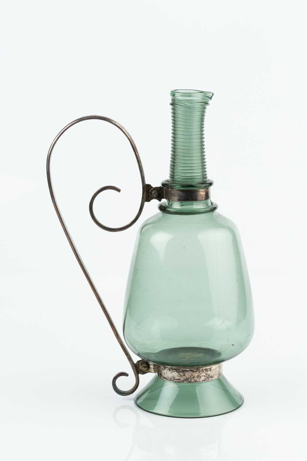 James Powell & Sons Glass jug designed by Harry Powell and W.A.S. Benson, designed before 1878 - Image 2 of 3