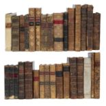 A collection of Antiquarian classical texts including Ovid, Tacitus, Homer, Pliny etc, all small