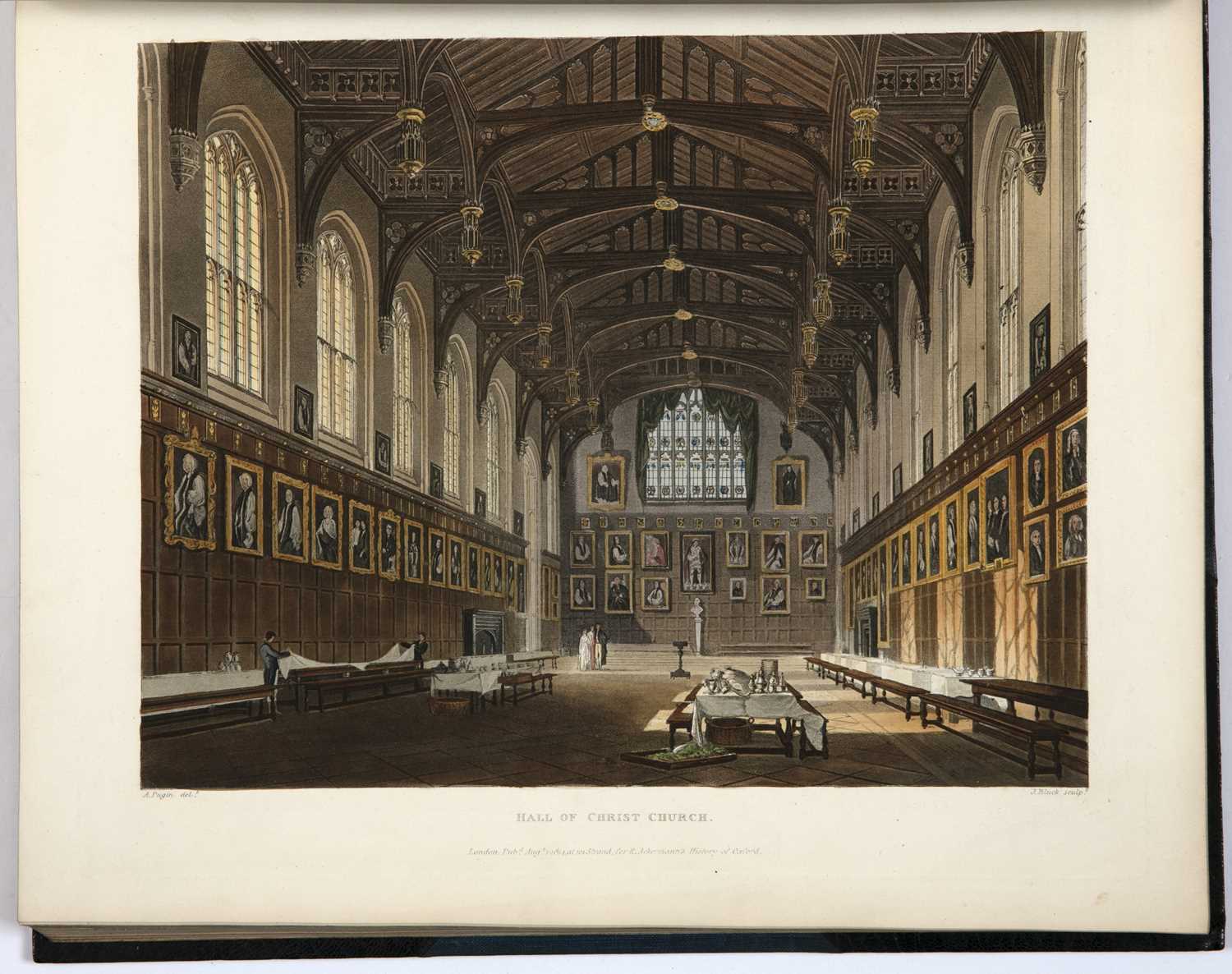 Oxford - Ackermann, Rudolph, Publisher 'A History of The University of Oxford', First Edition, - Image 9 of 10