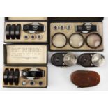 Zeiss Ikon accessories to inlcude three Zeiss contameters 1340 and 1343 x 2 with boxes, and two