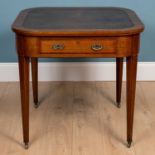 An Edwardian library or games table