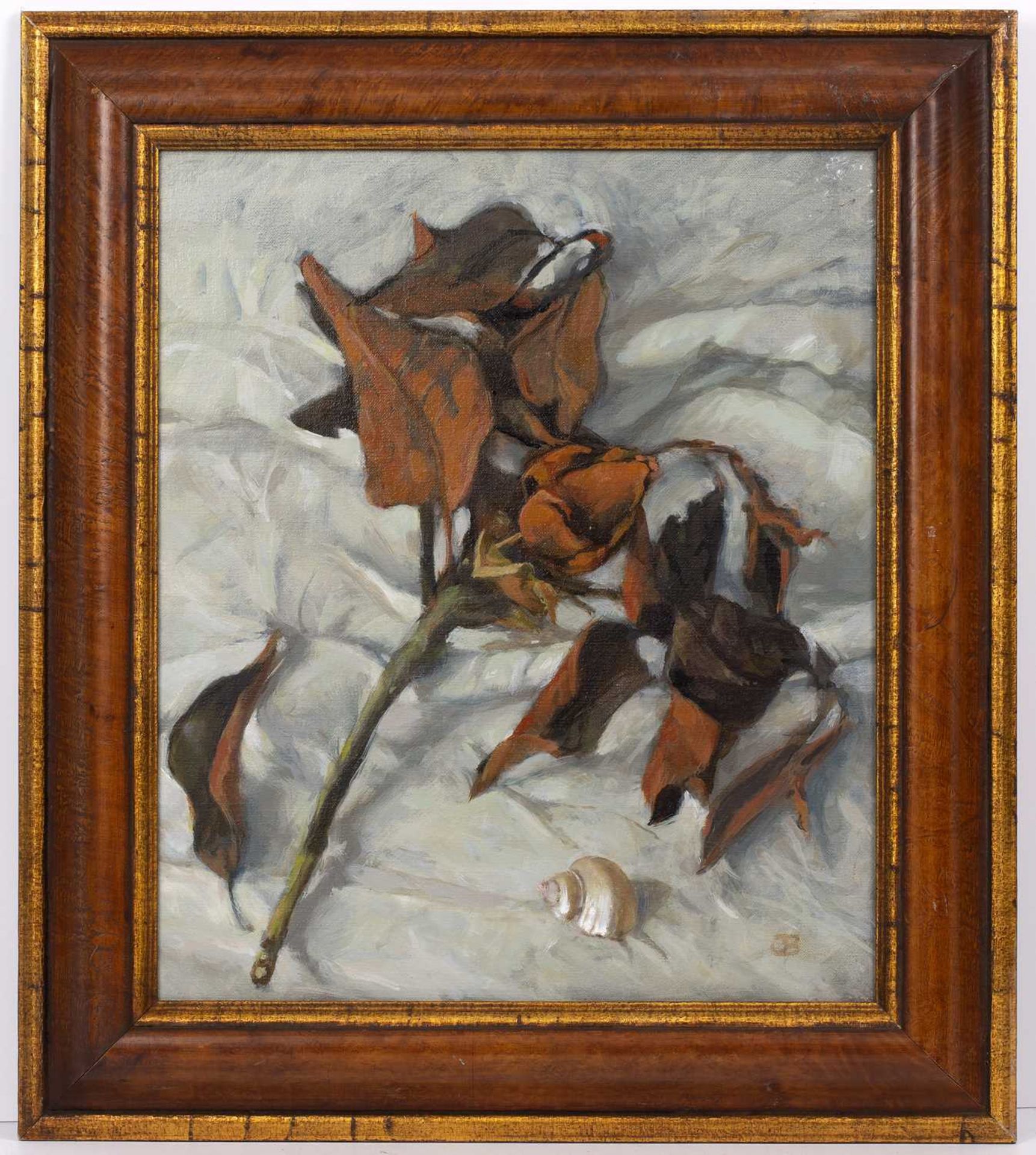 Jane Bond (1939), 'Nature Morte', oil on canvas 41cm x 34cm Exhibited at The New English Art Club, - Bild 2 aus 4