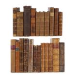 A group of 18th/19th century Antiquarian titles in mixed used condition, most leather bound (22)