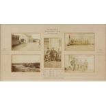 Grimersta Stornoway. Fishing Record for September 1904 with five photographs of the Ghillies, the