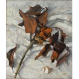Jane Bond (1939), 'Nature Morte', oil on canvas 41cm x 34cm Exhibited at The New English Art Club,