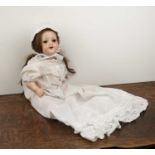 Possibly by Kämmer & Reinhardt German childs doll, impressed 'Germany, 3' to the reverse of the