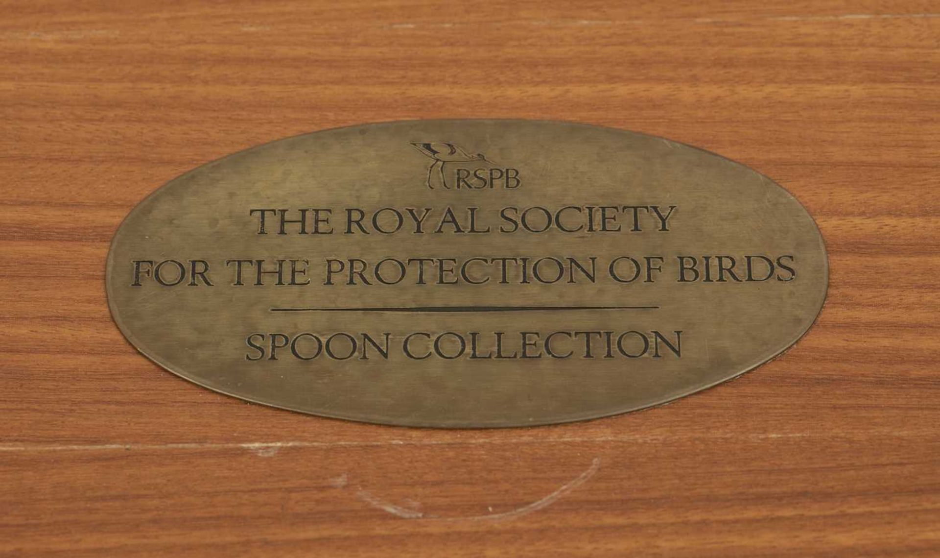 Cased set of twelve silver RSPB spoons 'The Royal Society for the Protection of Birds spoon - Image 5 of 5