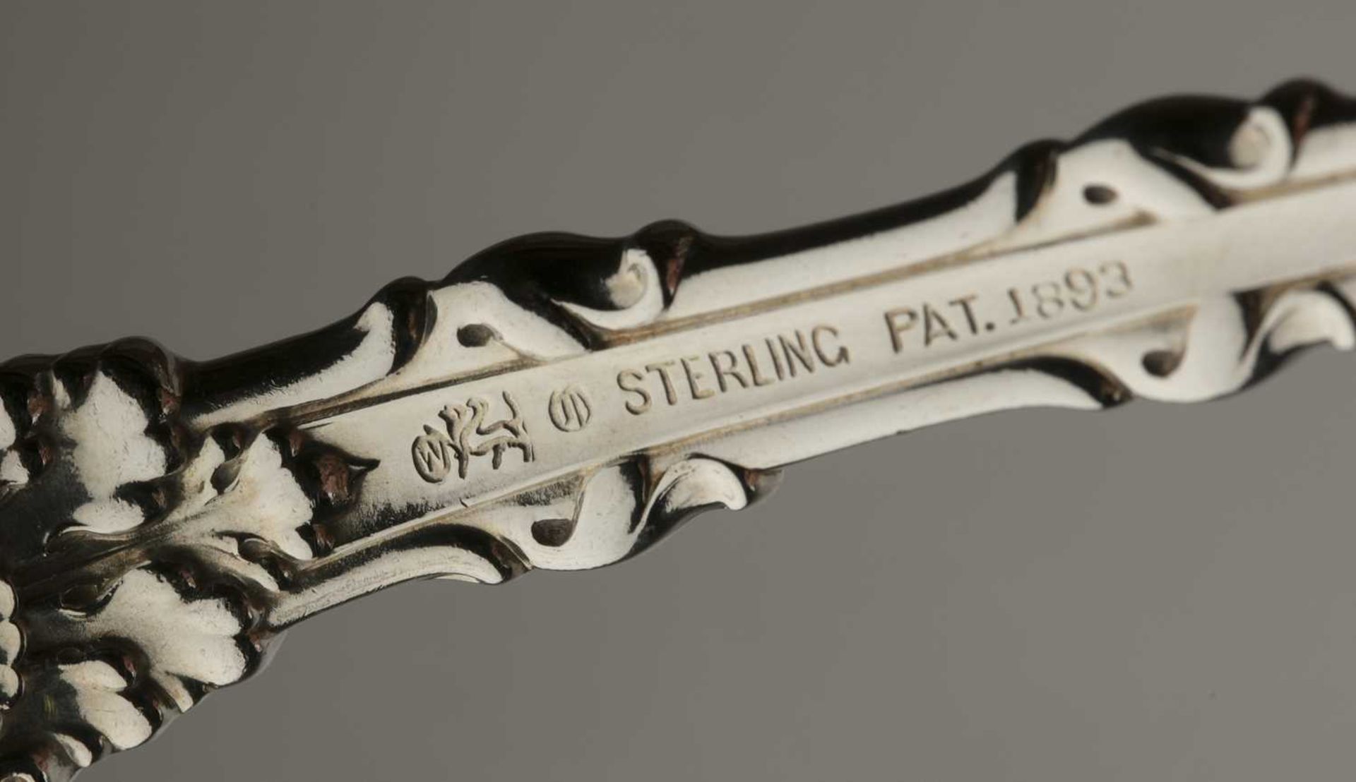 Collection of sterling silver cutlery comprising of: six large forks, six smaller forks, six large - Image 2 of 3
