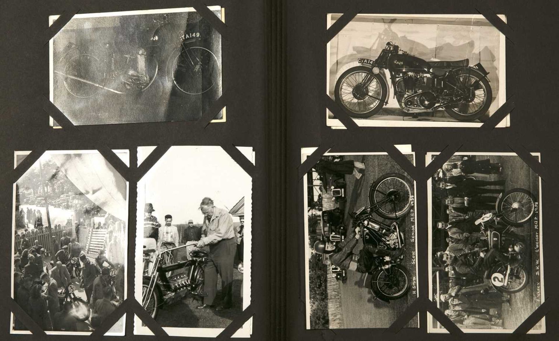 Early 20th Century and later album containing a collection of motorbike and Tourist Trophy (TT - Image 3 of 25