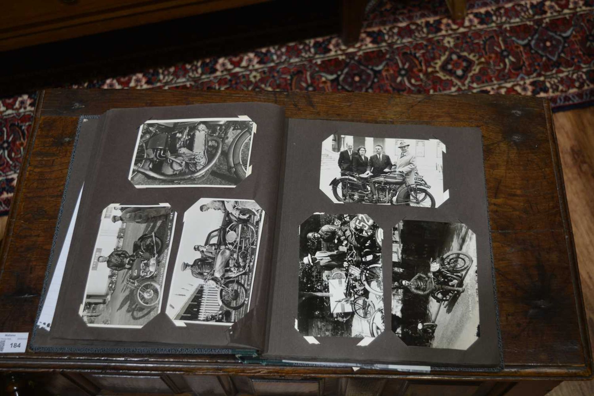 Early 20th Century and later album containing a collection of motorbike and Tourist Trophy (TT - Image 13 of 25