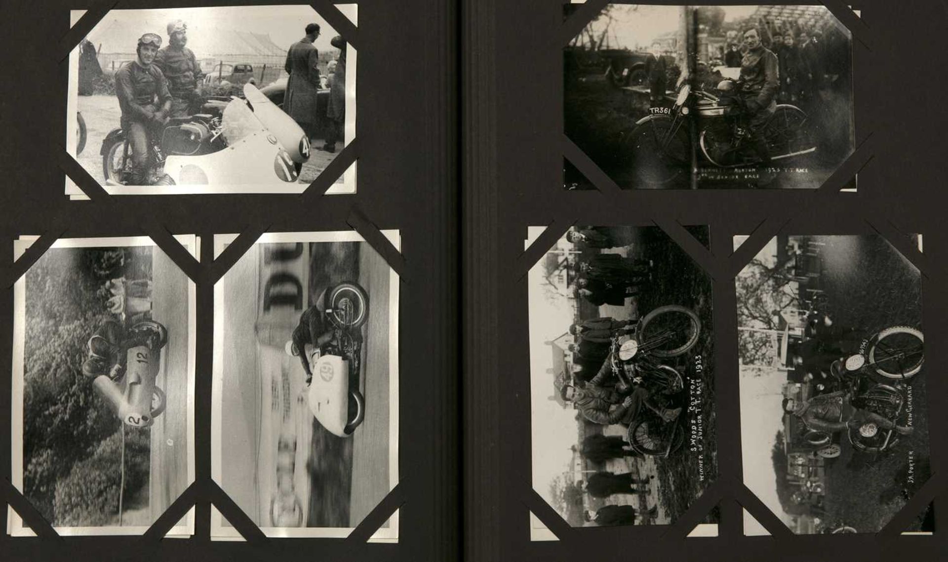 Early 20th Century and later album containing a collection of motorbike and Tourist Trophy (TT - Image 5 of 25