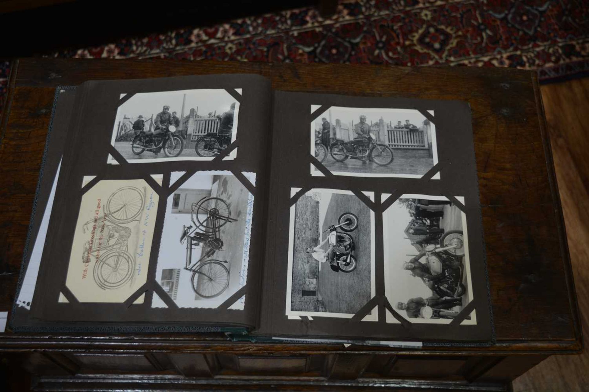 Early 20th Century and later album containing a collection of motorbike and Tourist Trophy (TT - Image 21 of 25
