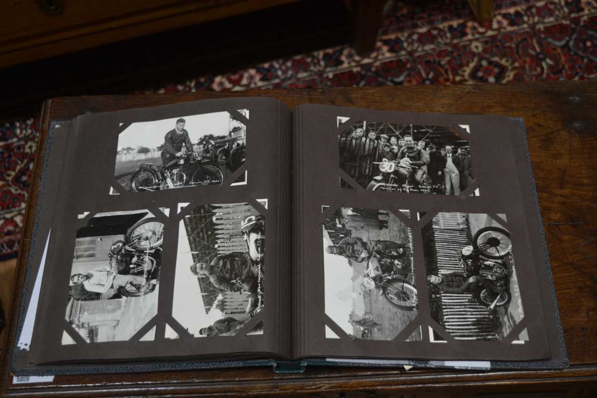 Early 20th Century and later album containing a collection of motorbike and Tourist Trophy (TT - Image 11 of 25