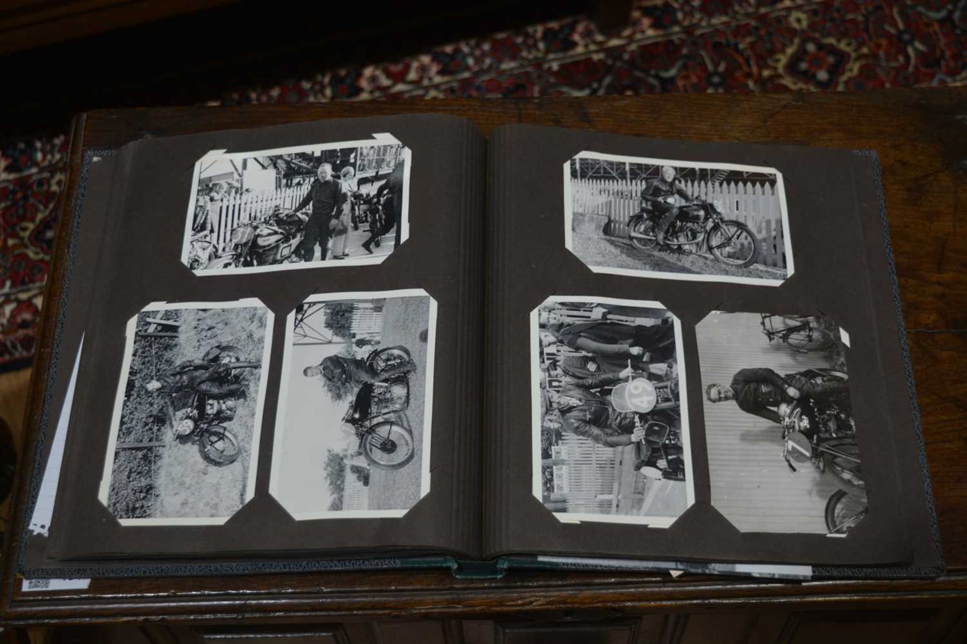 Early 20th Century and later album containing a collection of motorbike and Tourist Trophy (TT - Image 23 of 25