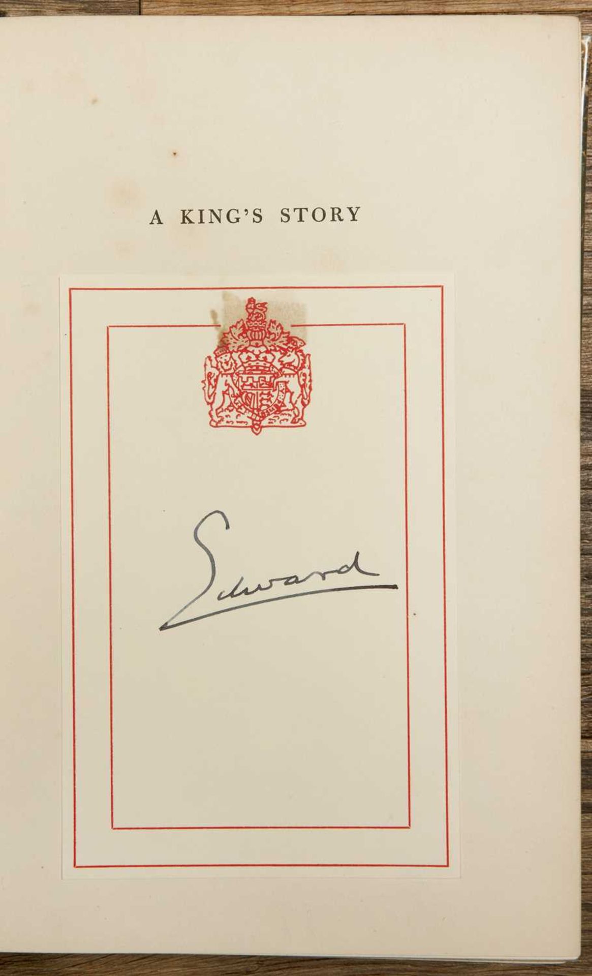 'A King's Story: The Memoirs of the Duke of Windsor' (Book) published by Thomas Allen 1951, - Image 2 of 3