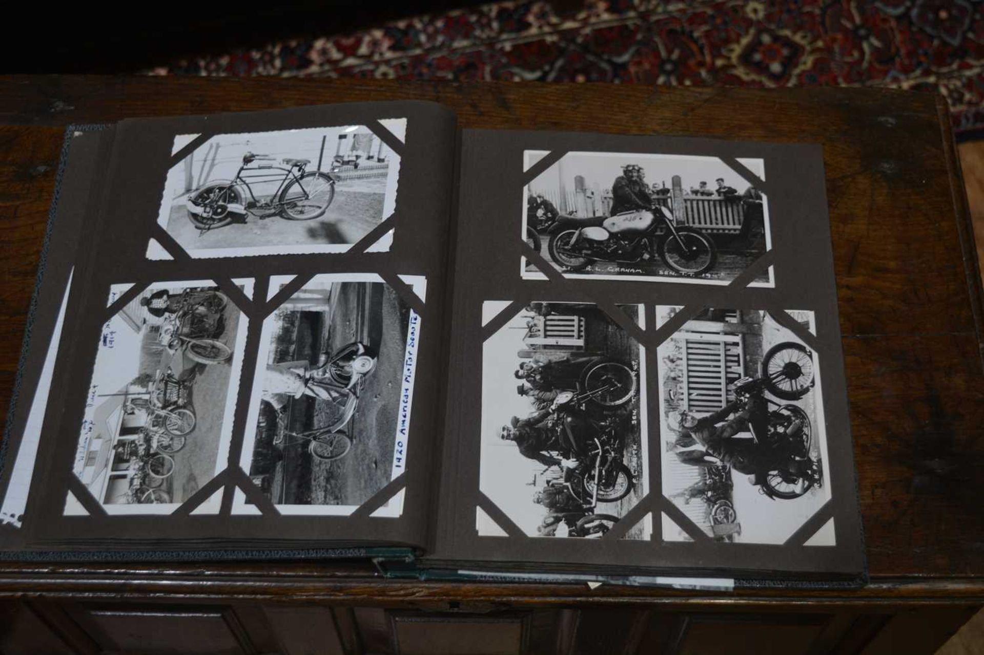 Early 20th Century and later album containing a collection of motorbike and Tourist Trophy (TT - Image 15 of 25