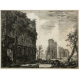 Giovanni Battista Piranesi (1720-1778) Veduta degli Avanzi della circonferenza della antiche