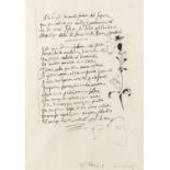 Pablo Picasso 'A la Capilla de maestra ferrora del Saggario', from the suite 'Vingt Poemes Luis de