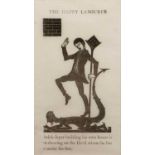 After Eric Gill (1882-1940) 'The Happy Labourer', wood engraving, 19cm x 10.5cm Provenance: The