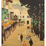 Kenneth Denton Shoesmith (1890-1939) 'Royal Tunbridge Wells, The Pantiles', lithographic print,