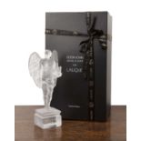 Lalique Crystal (Contemporary) 'Elton John, Music is Love', limited edition sculpture of an angel