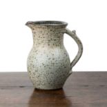 Clive Pearson for Hartland Pottery Studio ceramic jug, with incised signature to the base and
