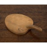 Derek Fishman Slater (Yorkshire School, In the Mouseman tradition) Oak, cheese board, carved fish