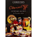 Christie's South Kensington auction advertising poster 'Clarice Cliff, Centenary Auction, 10