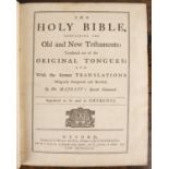 The Holy Bible in English 18th Century, Printed by T. Wright and Gill, Printers to the University: