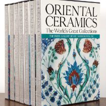 Seven Volumes of Oriental Ceramics of the World Great Collections boxed group from an issue of