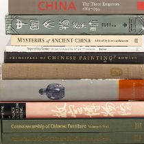 Collection of books on Chinese Art to include a folio size 495 page Royal Academy of Arts catalogue,