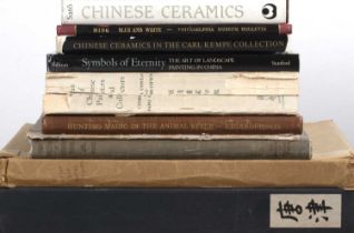 Collection of books/catalogues on Chinese and Japanese Art to include two hardbound books, well