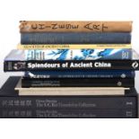 Collection of books and a report on Chinese Art to include two hardback folio-sized issues with