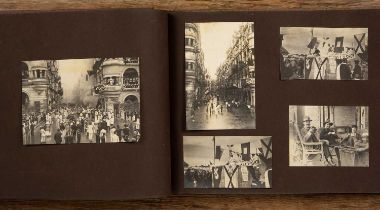 Album of photographs, principally of Hong Kong dated 1914-1919 the numerous untitled views including