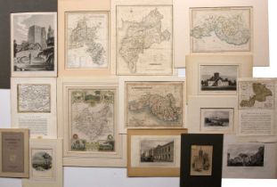 A quantity of 18th and 19th century prints and engravings, principally Oxford subjects but also to