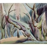 Harry Barr (1896-1987) ‘Epping’, an anthropomorphic woodland study, signed, inscribed and dated