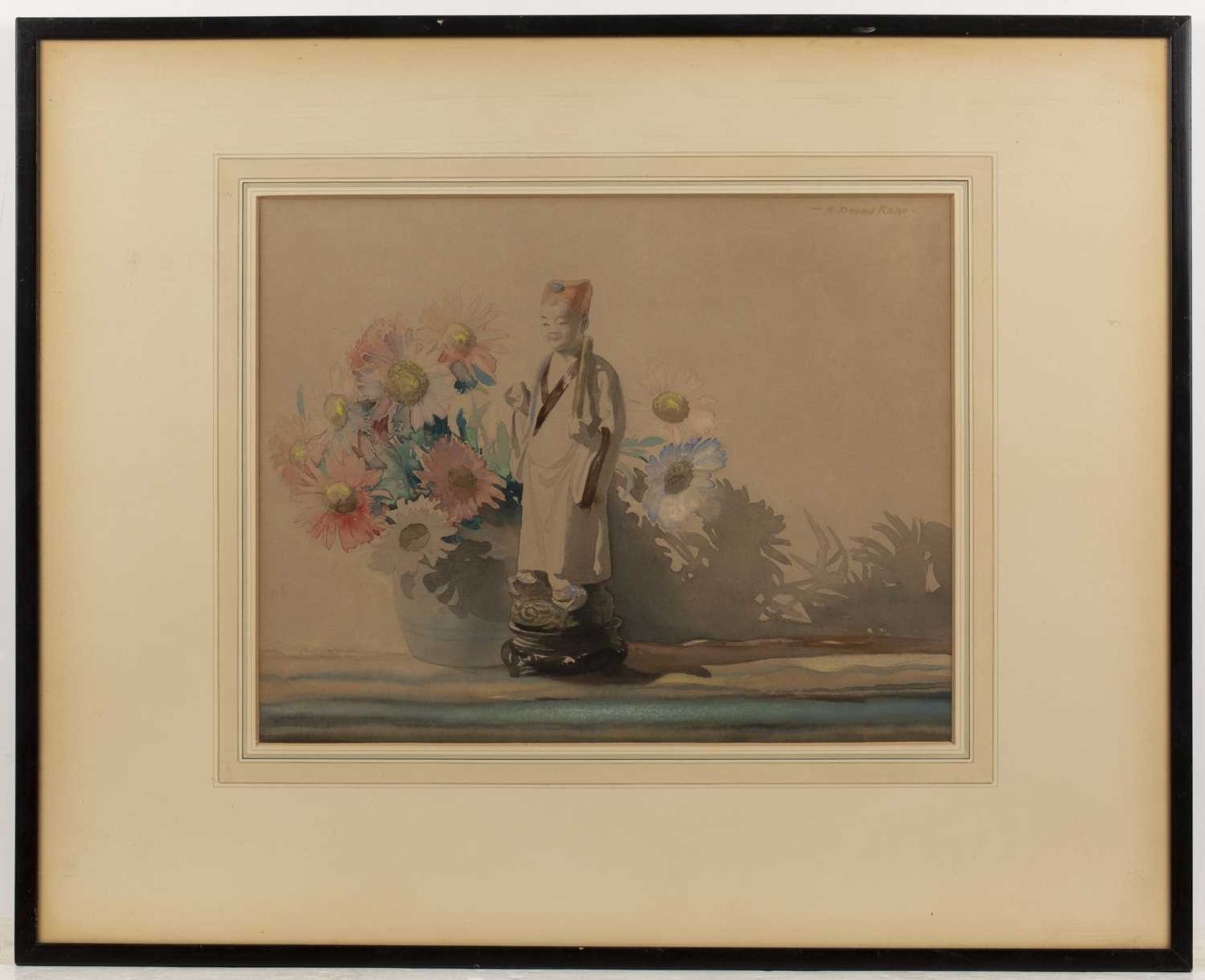A Rigden-Read (1879-1955) 'The Mandarin', signed, watercolour, 29.5 x 38cm; and another 'The Toby - Bild 2 aus 6