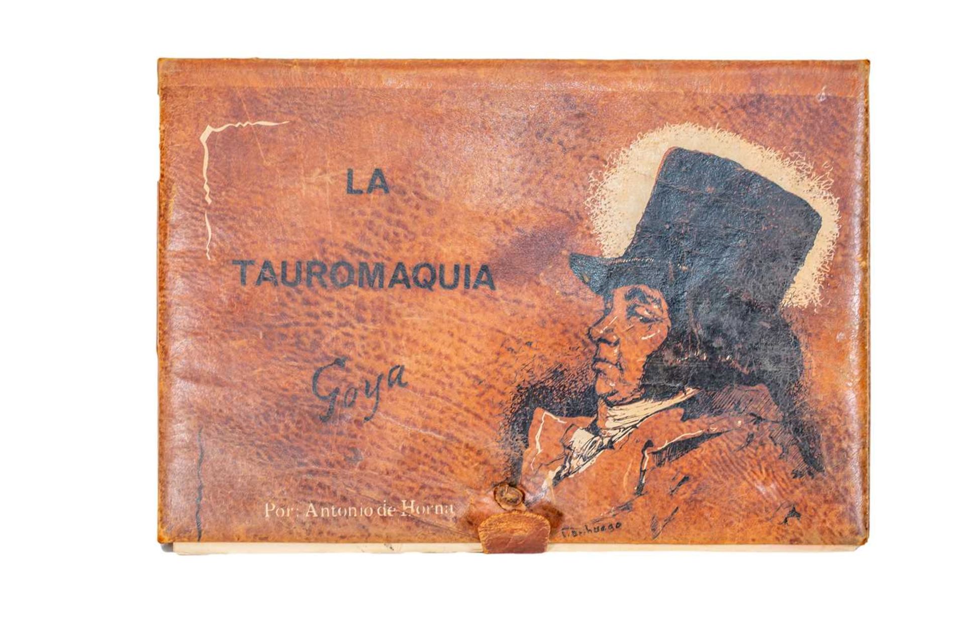 (Book) Antonio de Horna 'La Tauromaquia de Goya', published by Biblioteca Nacional de Madrid 1970, - Image 2 of 4