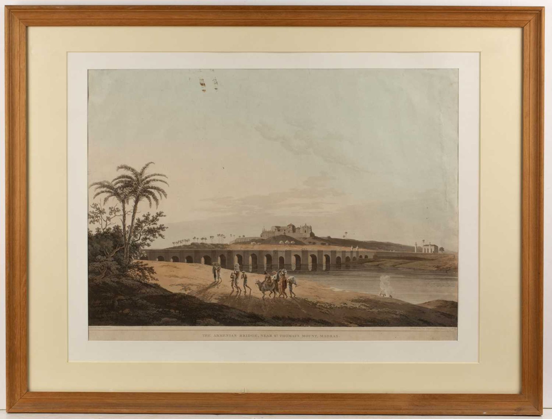 Thomas William Daniell 'S.W. View of the Fakeers Rock in the River Ganges, near Sultanganj', plate - Image 5 of 6