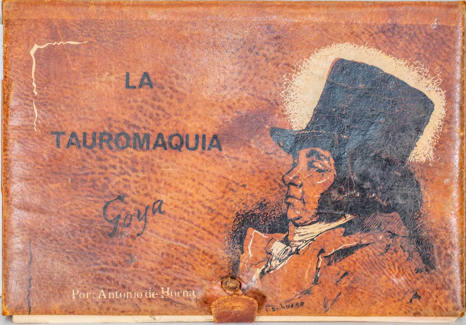 (Book) Antonio de Horna 'La Tauromaquia de Goya', published by Biblioteca Nacional de Madrid 1970,